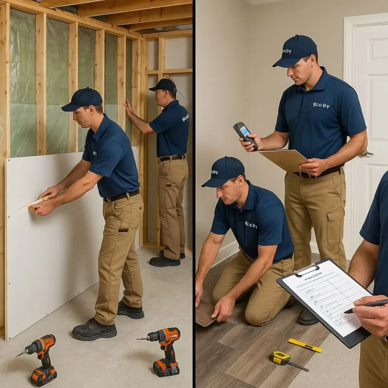 Repairs and Reconstruction process in Shannon Hills, AR